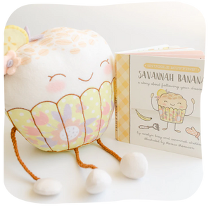 Savannah Banana | Book & Snuggler Set